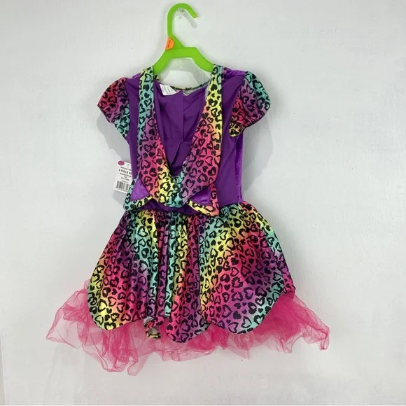 Way to Celebrate Toddler Halloween Fantasy Costumes Rainbow Kitty 2T - Picture 5 of 16